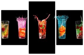 Obraz nápojov (90x60 cm)