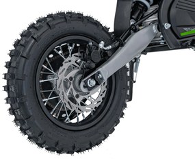 Elektrický detský PIT BIKE s batériovým motorom - zelený