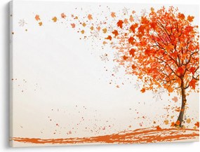 Obraz - Strom vo vetre (70x50 cm)