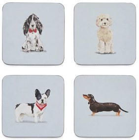 Súprava 4 podnosov Cooksmart ® Curious Dogs