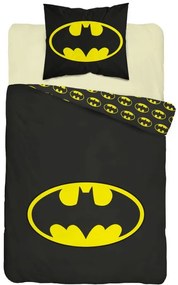 DETEXPOL Obliečky Batman znak  Bavlna, 140/200, 70/80 cm