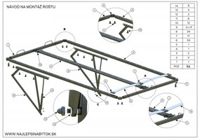 ČALÚNENÁ MANŽELSKÁ POSTEĽ MAREK 160X200 KRONOS 5