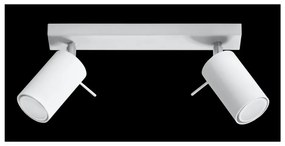 Biele stropné svietidlo Sollux Etna