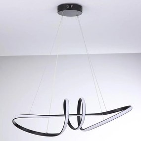 Závesné svietidlo KROTOS BLACK AH-KRLED40BL LED LW1