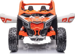 LEAN CARS Elektrická bugina na batérie Can-am RS DK-CA001 oranžová 4x4