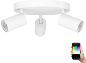 Eglo 900338 - LED RGBW Stmievateľné bodové svietidlo TELIMBELA-Z 3xGU10/4,9W/230V