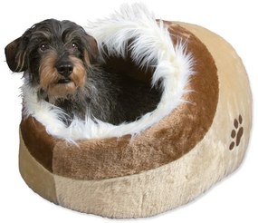 Béžový plyšový pelech pre mačku 35x26 cm Trixie Minou – Plaček Pet Products