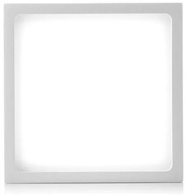LED2 - LED Vonkajšie stropné svietidlo CUBE LED/12W/230V biela IP54