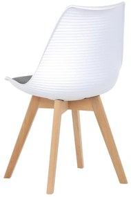 Autronic BONTEC Jedálenská stolička, biela, plast, CT-X7056 GREY Farba: Biela