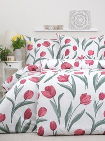 Bavlnené obliečky Renforcé – Tulipány