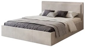 Čalúnená posteľ SOAVE rozmer 140x200 cm krémová