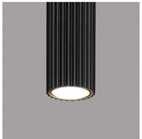 Čierne bodové svietidlo Gleam – Sollux