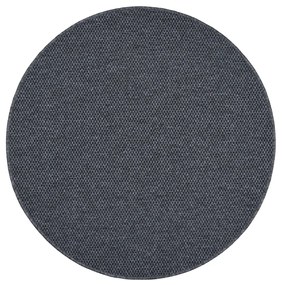 Vopi koberce Kusový koberec Nature antracit kruh - 120x120 (priemer) kruh cm