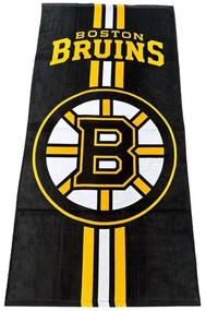Froté osuška NHL Boston Bruins Prestige Black 70x140 cm