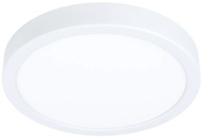 EGLO LED prisadené stmievateľné osvetlenie FUEVA 5, 16,5W, teplá biela, 21cm, okrúhle, biele
