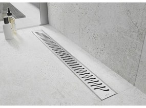 Mexen Flat 360 ° M09 rotačný lineárny odtok 50 cm chróm - 1028050-40