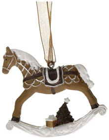 Vianočná ozdoba z polyresínu Horse – Dakls