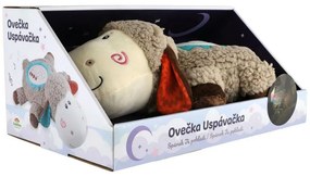 Teddies Ovečka uspávačka/usínačik s projektorom, 35 x 22 cm