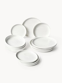Súprava riadu z porcelánu Nessa, 4 osoby (12 dielov)