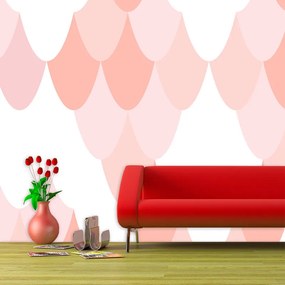 Sablio Tapeta Ružové oblúčiky - 125x75 cm