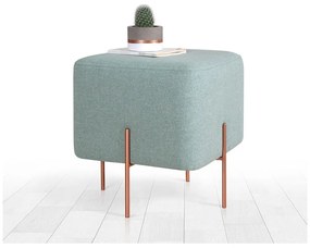 Svetlomodrý taburet Copper – Artie