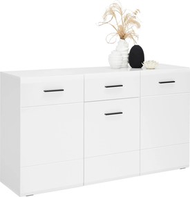 XXXLutz ŠIROKÁ KOMODA, antracitová, biela, 150/84,6/41,6 cm Hom`in - Komody - 001803069025