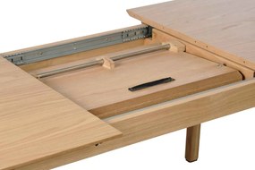 Rozkladací jedálenský stôl Zabrina 190-290 cm prírodný dub