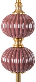 Stojacia lampa Mariana/01 46x174 strieborno-bordové