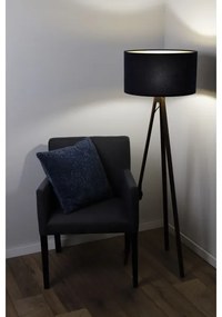 Stojacia lampa STANDART 1xE27/60W/230V modrá/wenge