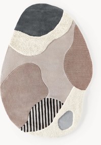 Ručne tuftovaný vlnený koberec Silas