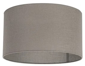 Tienidlo lampy taupe bavlna 35/35/20