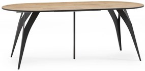 OKRÚHLY JEDÁLENSKÝ ROZKLADACÍ STÔL SIMONE 120 / 220 cm