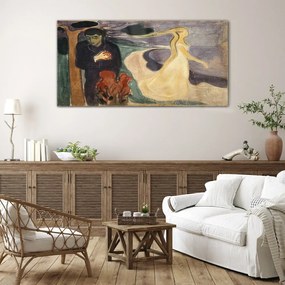 Skleneny obraz Separácia edvard munch