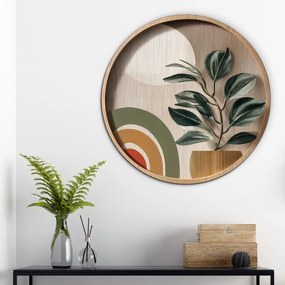 DUBLEZ | Dizajnový obraz z dreva - Rastlina