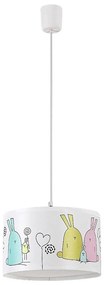 Rabalux 72166 - Detský luster na lanku FLAPPY 1xE27/40W/230V