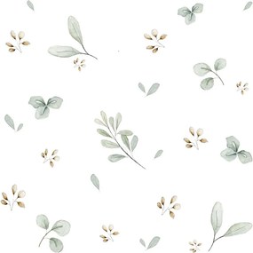 Tapeta minimalistické lístočky 280x50 cm