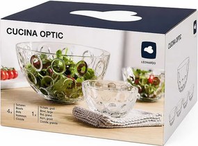 Leonardo Cucina optic súprava mís 5 ks