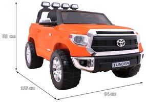 RAMIZ Elektrické auto Toyota Tundra XXLJJ2255 - oranžová