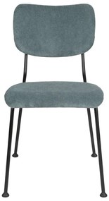 Sivé jedálenské stoličky v súprave 2 ks Benson - Zuiver