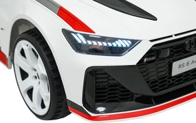 Elektrické autíčko Audi RS6 Avant GT biele