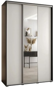 Skriňa 45 Canaris 3 160 čierna/biela/silver