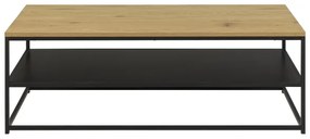 Konferenčný stolík CORA dub/čierna