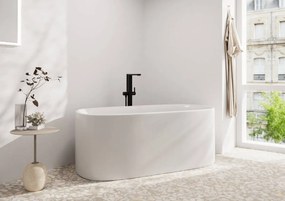 Hansgrohe Tecturis E, páková vaňová voľne stojaca batéria na podlahu, čierna matná, HAN-73445670