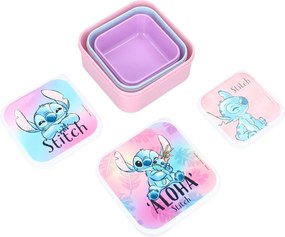 Desiatové boxy Lilo &amp; Stitch - motív Aloha – sada 3 ks