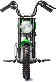 LEAN CARS Dobíjací motocykel A9902 36V zelený