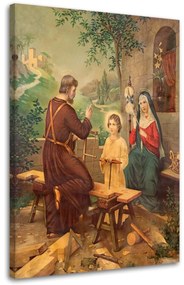 Obraz na plátně REPRODUKCE Svatá rodina - 70x100 cm