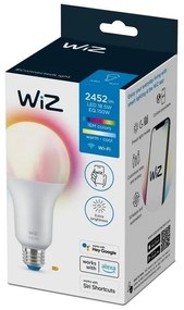 LED RGBW Stmievateľná žiarovka A80 E27/18,5W/230V 2200-6500K CRI 90 Wi-Fi - WiZ