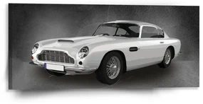 Sablio Obraz Aston Martin Tmavé pozadie - 110x50 cm