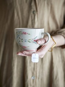 Bloomingville Hrnček Rosalynde White 400 ml