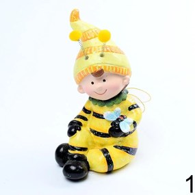 Chlapec včielka polyresin 8,8x8x15cm 208892CH - Dekorácia